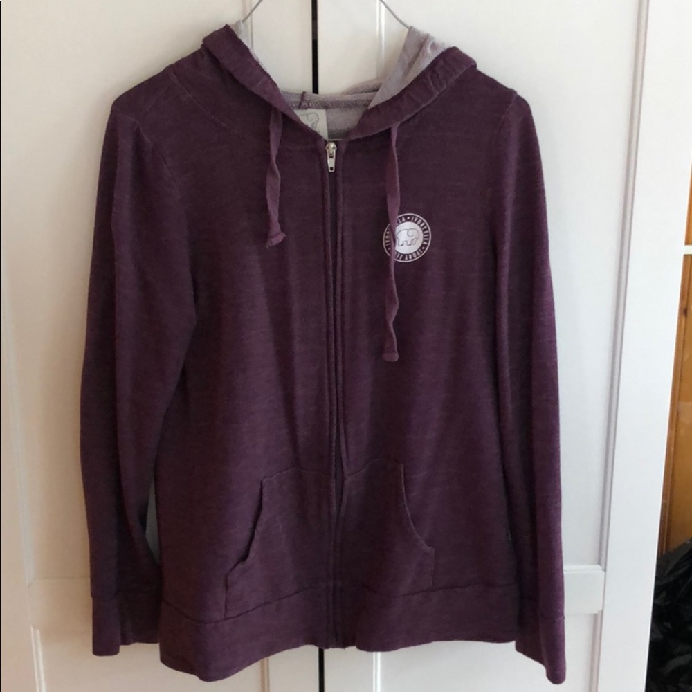 Ivory Ella Zip Up Hoodie